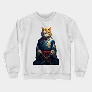 Neko Samurai 2 Crewneck Sweatshirt